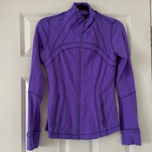 lululemon athletica define purple jacket
used but good condition